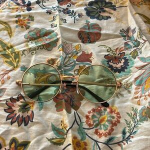 Green Tint Sunglasses